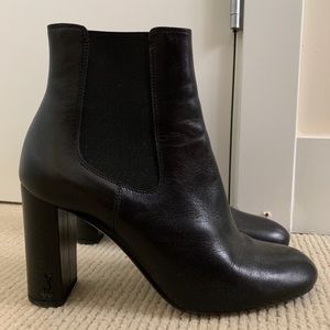 Saint Laurent LouLou Booties Size 37.5
